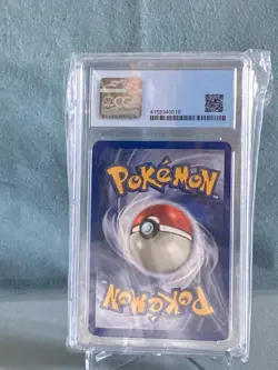 CGC 8 Gyarados 2000 Base Set 2 7/130 Holo Pokemon Card - Image 2