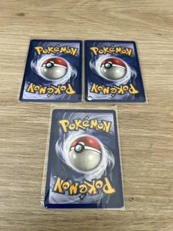 Pokemon TCG - Fossil Set - Arbok, Ekans & Grimer Bundle 1999 WOTC - Image 2