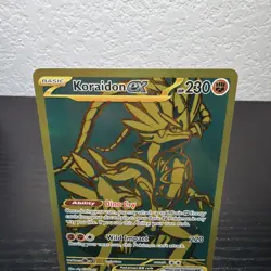 Pokemon TCG Koraidon ex Gold 245/091 Paldean Fates Hyper Rare - Image 2