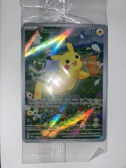 Pikachu Black Star Promo #88 Sealed 2024 Pokemon Scarlet And Violet - Image 1