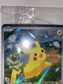 Pikachu Black Star Promo #88 Sealed 2024 Pokemon Scarlet And Violet - Image 3