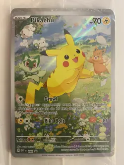 Pikachu Black Star Promo #88 Sealed 2024 Pokemon Scarlet And Violet - Image 4