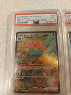 Pokemon SV 151 SIR PSA 9 Charizard + PSA 9 Venusaur + PSA 9 Blastoise - Image 5