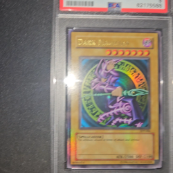 2002 Yu-Gi-Oh! Dark Magician SDY #006 PSA 8 NM-MT SDY-006 With Foil Bleed - Image 2