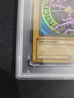 2002 Yu-Gi-Oh! Dark Magician SDY #006 PSA 8 NM-MT SDY-006 With Foil Bleed - Image 5