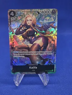 One Piece Pillars of Strength Kalifa OP03-081 Alternate Alt Art NM - Image 1