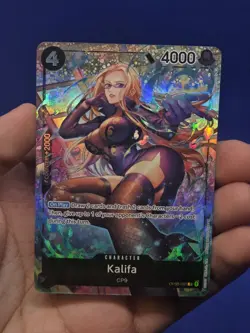 One Piece Pillars of Strength Kalifa OP03-081 Alternate Alt Art NM - Image 2