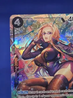 One Piece Pillars of Strength Kalifa OP03-081 Alternate Alt Art NM - Image 3