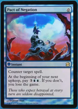 Pact of Negation FOIL Modern Masters PLD Blue Rare CARD (509537) ABUGames - Image 1