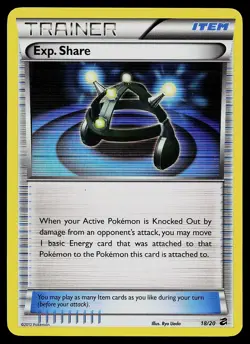 Pokemon Card - Exp. Share Dragon Vault 18/20 Holo Rare - Image 1