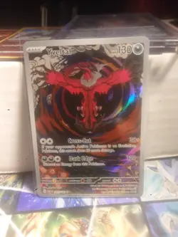 Yveltal 205/182 Paradox Rift Illustration Rare Pokemon TCG Card NM - Image 1