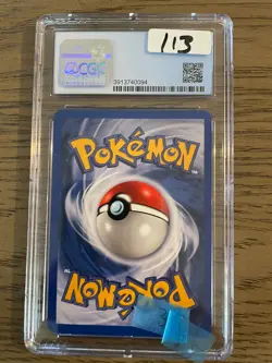 2004 Pokemon EX Fire Red & Leaf Green Magikarp 67/112 Error Uncommon CGC 9 - Image 2