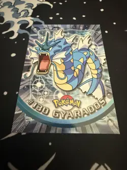2000 Topps Pokemon Series 3 Silver Foil #130 Gyarados TV Animation - Image 1
