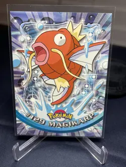 Topps Pokemon Magikarp 129 Series 3 Blue Logo Non Holo TV Edition - Image 1