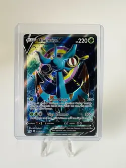 Pokemon Dhelmise V 187/202 Ultra Rare Sword & Shield Base Set - Image 1