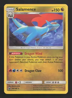 Salamence 106/168 Holo Rare Celestial Storm Pokemon Card Near Mint - Image 1