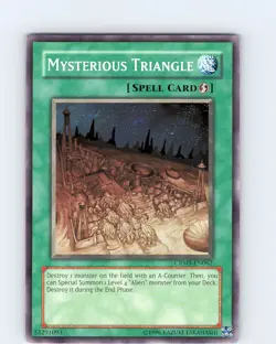 Yu-Gi-Oh TCG Mysterious Triangle CRMS-EN062 Unlimited Regular Common Card LP-NM - Image 1