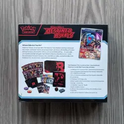 Pokemon TCG Destined Rivals Elite Trainer Box (Pokemon Center ETB)- NEW & SEALED - Image 2