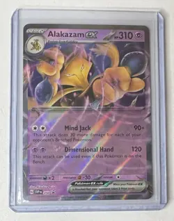 Alakazam ex 050 Sv: Scarlet & Violet Black Star Promo Pokemon NM/M - Image 1