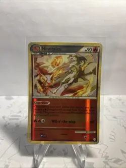 Pokemon Reverse Holo Ninetales HeartGold SoulSilver 7/123 Near Mint NM - Image 4