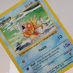 Pokemon TCG - Magikarp 35/102 Base Set Uncommon Shadowless WOTC 1999 - NM - Image 1