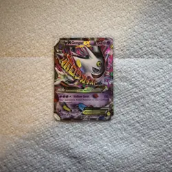 Pokemon TCG Mega Gengar EX Black Star Promos XY166 Shiny Holo Rare - Image 1