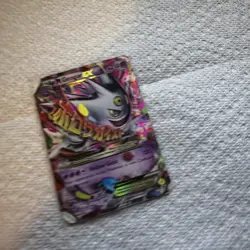 Pokemon TCG Mega Gengar EX Black Star Promos XY166 Shiny Holo Rare - Image 3