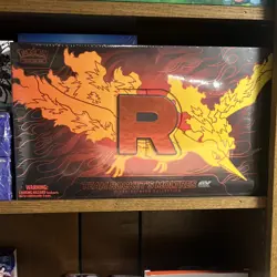 Pokemon Team Rocket's Moltres ex Ultra-Premium Collection Box English TCG - Image 1