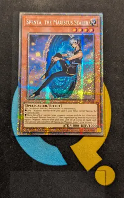 BPRO-EN098 Spenta, the Magistus Sealer Starlight Rare 1st Ed YuGiOh - Image 1