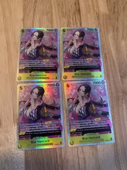 Boa Hancock X4 PRB02-017 Premium Booster -The Best- Vol. 2 Foil LP One Piece TCG - Image 1