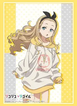 Bushiroad Sleeve Collection High Grade Lycoris Recoil Kurumi TCG sleeves - Image 2