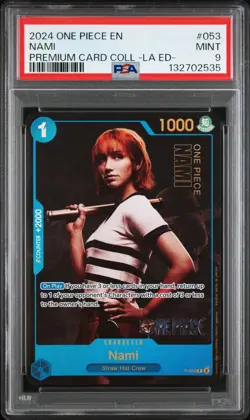2024 ONE PIECE PREM CARD COLL -LIVE ACTION ED- #053 NAMI PSA 9 - Image 1