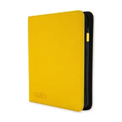 Vault X Sunrise Yellow 12-Pocket Exo-Tec Zip Binder - 480 Cards - New - Image 2