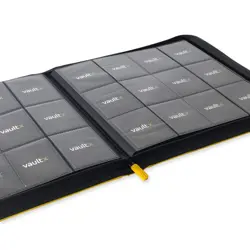 Vault X Sunrise Yellow 12-Pocket Exo-Tec Zip Binder - 480 Cards - New - Image 3