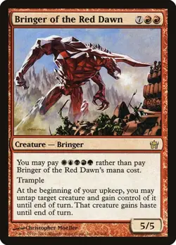 Bringer of the Red Dawn Fifth Dawn MP MTG - Image 1