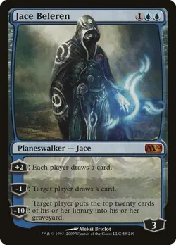 Jace Beleren Magic 2010 MP MTG - Image 1