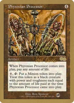 Phyrexian Processor (Kai Budde) (SB) [World Championship Decks 1999] Near Mint - Image 1