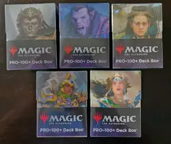 Ultra Pro Tarkir Dragonstorm Commander 100+ Deck Boxes Five Clans Sealed New! - Image 1