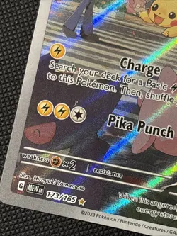 2023 Pokemon MEWen 151 (English) 173/165 Pikachu - Image 2