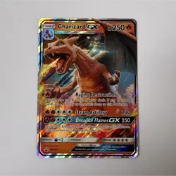 Pokemon Charizard GX SM195 Promo Full Art Holo Card Pokemon Promos English - Image 1