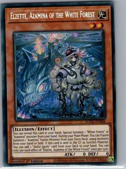 Elzette, Azamina of the White Forest SUDA-EN008 Supreme Darkness - Yu Gi Oh - NM - Image 1