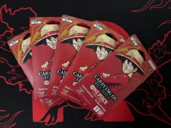 One Piece OP-13 CARRYING ON HIS WILL Sleeved Booster Packs Lot Of 5 English 5x - Image 1