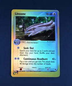 NM Linoone Reverse Holo 38/109 Ruby and Sapphire Pokemon Card - Image 1