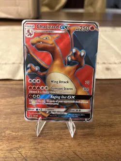 Pokemon Card Charizard GX SM060 Black Star Promo lp - Image 1