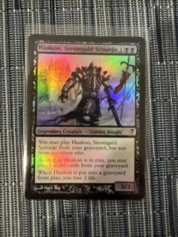 Haakon, Stromgald Scourge - FOIL - NM - MTG - Image 1