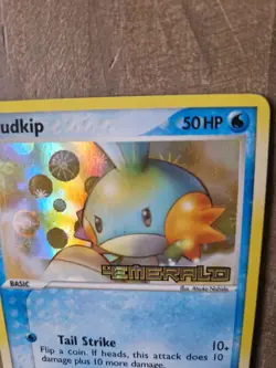 Pokemon TCG Mudkip 56/106 Ex Emerald Reverse Holo Stamped LP/NM - Image 4