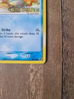 Pokemon TCG Mudkip 56/106 Ex Emerald Reverse Holo Stamped LP/NM - Image 5