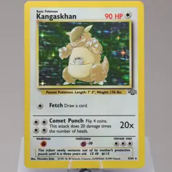 Pokemon TCG - Kangaskhan 5/64 Jungle Holo Rare WOTC 1999 - NM - Image 2