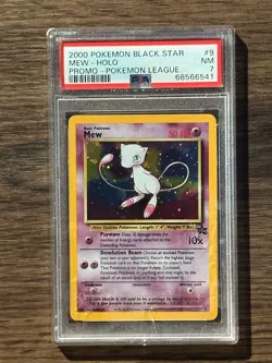 2000 Pokemon Black Star Mew Pokemon League Promo PSA 7 PSA # 68566541 - Image 2