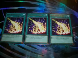 3x Lightning Storm 1st Edition Rare MZMU-EN116 Yu-Gi-Oh! - Image 1